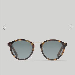 Madewell Indio Sunglasses. Color: Demi Tort